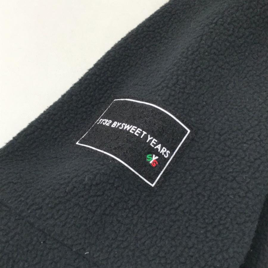 サイズ：L SY32 BY SWEET YEARS GOLF エスワイサーティトゥ SYG-23A28 ボアジャケット  ブラック系 [240101419599] ゴルフウェア メンズ ストスト 新品】SY32 BY SWEET YEARS GOLF エスワイサーティトゥ SYG