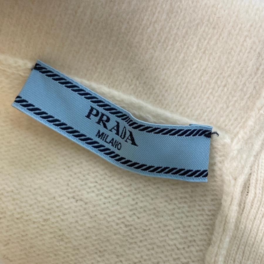 PRADA プラダ 23A15 ワンピース ウール ミニドレス  ホワイト系 38 レディースの画像