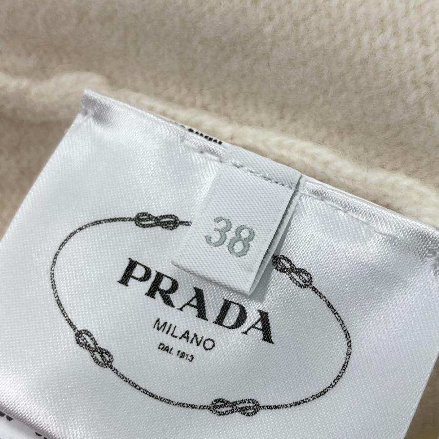 PRADA プラダ 23A15 ワンピース ウール ミニドレス  ホワイト系 38 レディースの画像