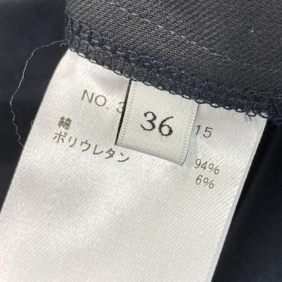 美品】ebure エブール パンツ ネイビー系 36 レディース