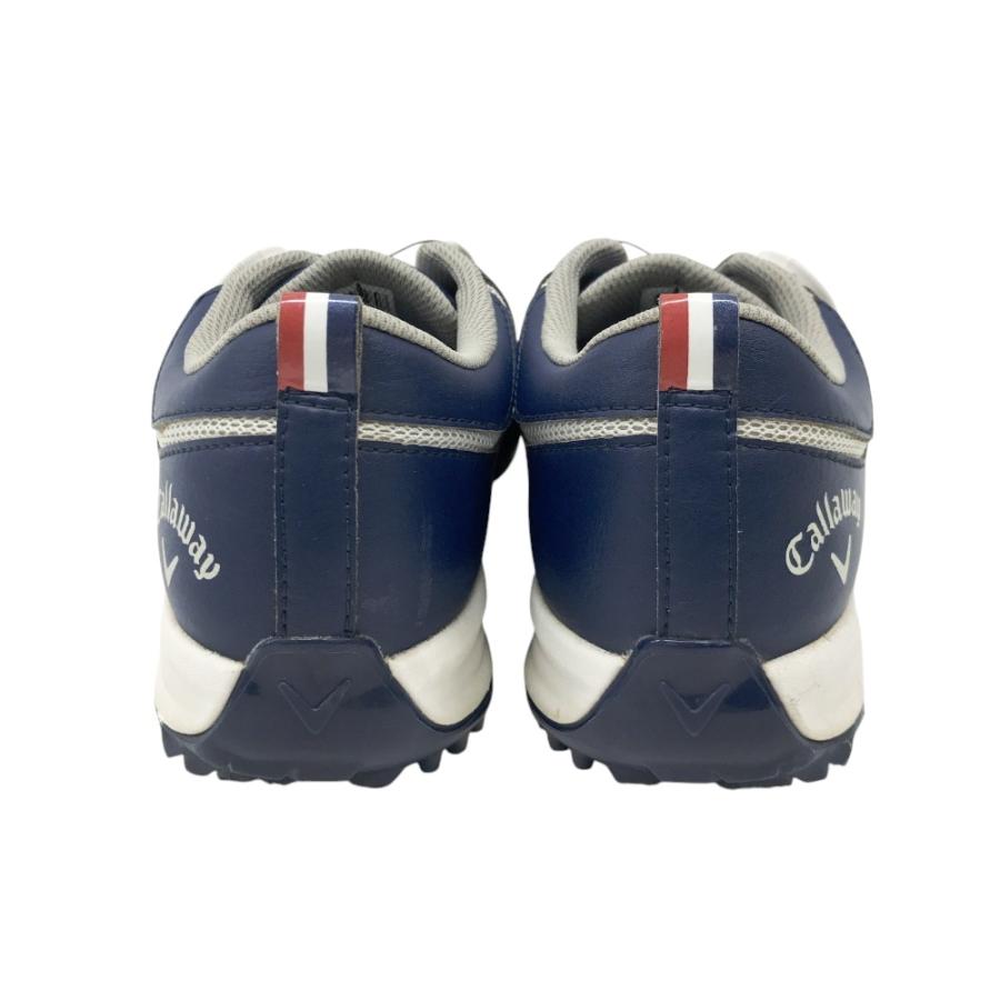 美品 CALLAWAY キャロウェイ ゴルフシューズ ネイビー系 27.0
