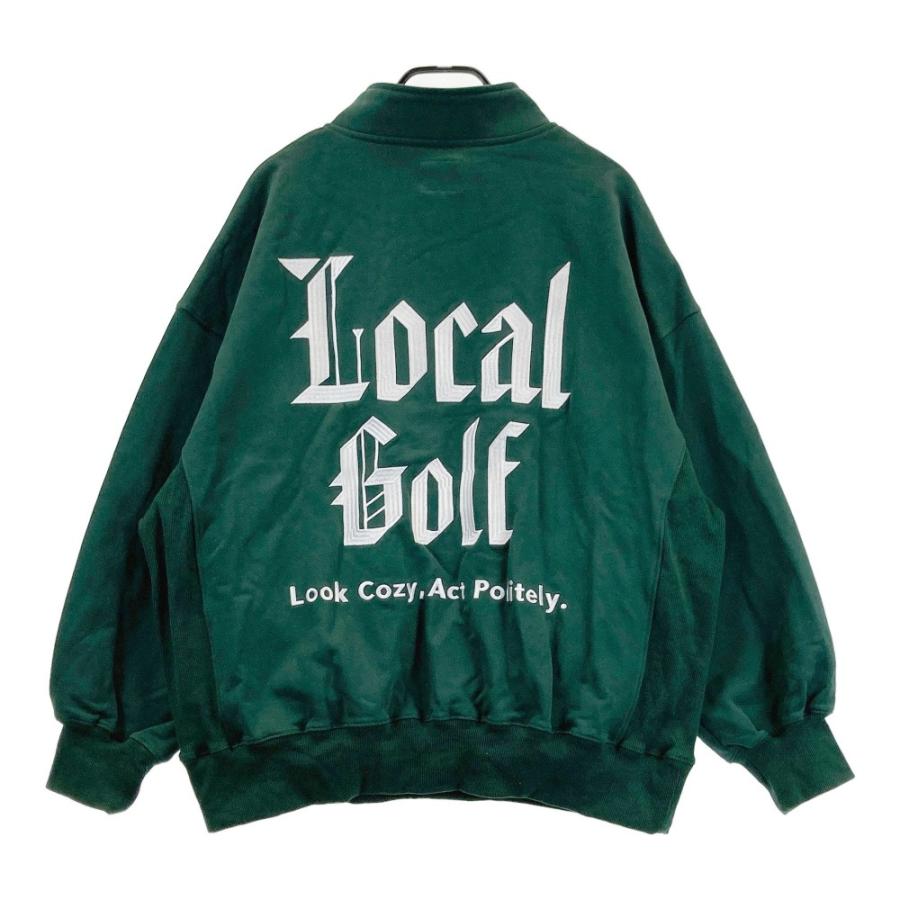 サイズ：M/L LOCAL GOLF　ローカルゴルフ  スウェット  グリーン系 [240101420006] ゴルフウェア メンズ ストスト LOCAL GOLF ローカルゴルフ スウェット グリーン系 M/L ゴルフ