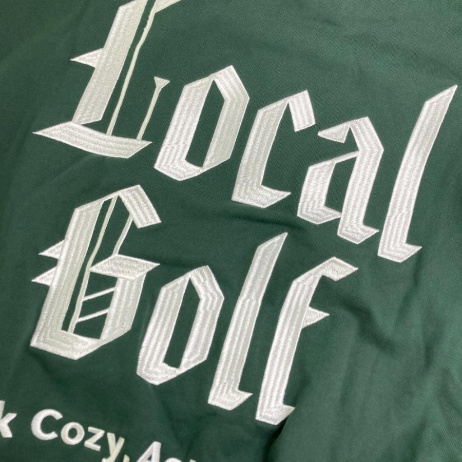 サイズ：M/L LOCAL GOLF　ローカルゴルフ  スウェット  グリーン系 [240101420006] ゴルフウェア メンズ ストスト LOCAL GOLF ローカルゴルフ スウェット グリーン系 M/L ゴルフ
