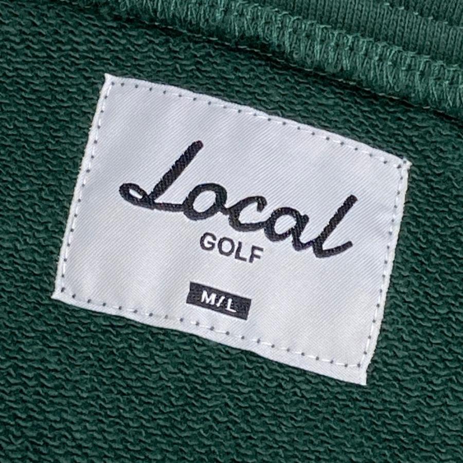 サイズ：M/L LOCAL GOLF　ローカルゴルフ  スウェット  グリーン系 [240101420006] ゴルフウェア メンズ ストスト LOCAL GOLF ローカルゴルフ スウェット グリーン系 M/L ゴルフ