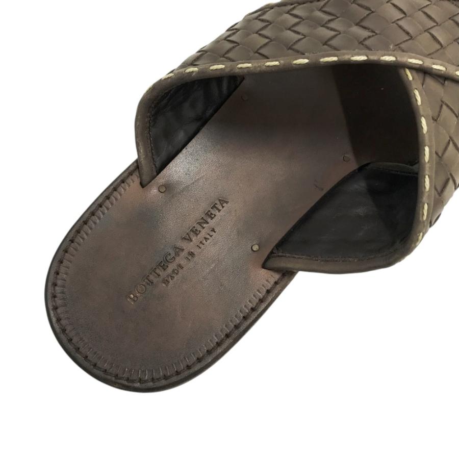 BOTTEGA VENETA ボッテガ ヴェネタ クロスベルト レザーサンダル