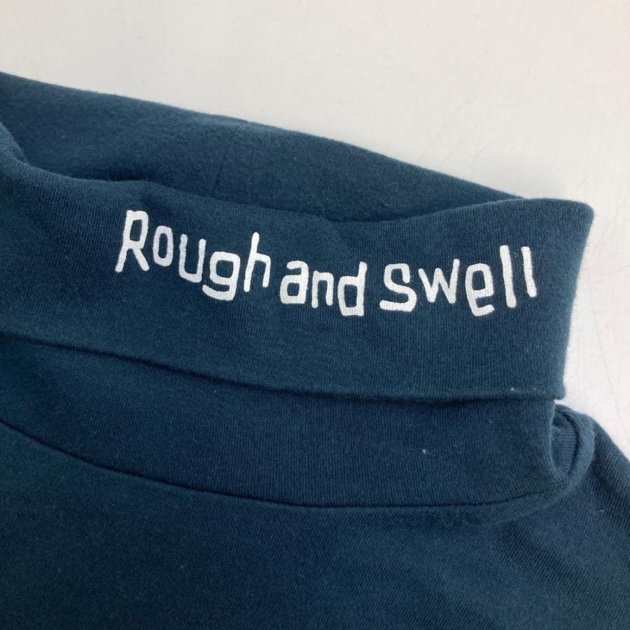 ROUGH&SWELL ラフアンドスウェル タートルネック 長袖Tシャツ ネイビー