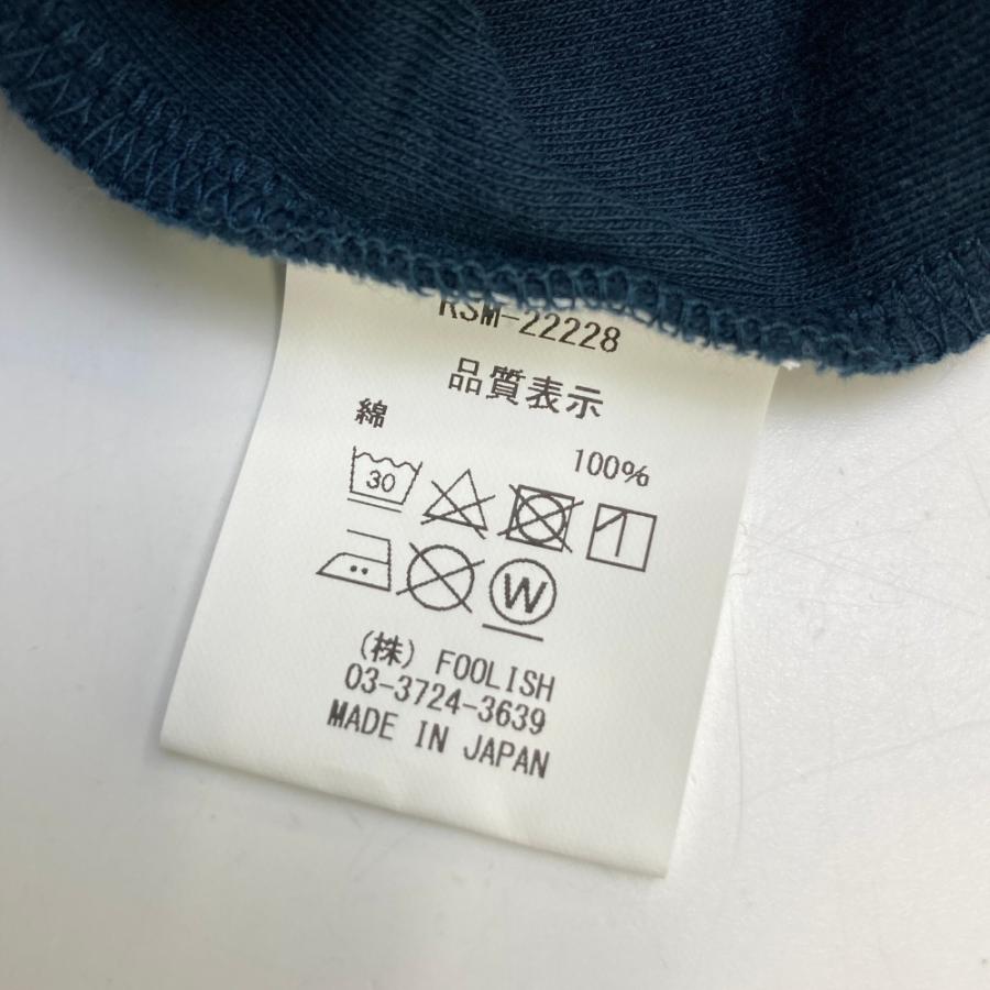 ROUGH&SWELL ラフアンドスウェル タートルネック 長袖Tシャツ ネイビー