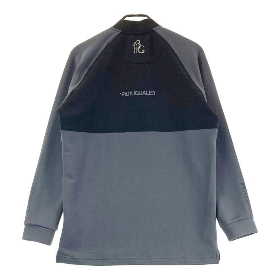 1PIU1UGUALE3 GOLF GRT236 長袖襟付きTシャツ ブラック系 5 1PIU1UGUALE3 GOLF GRT236 長袖襟付きTシャツ ブラック系 5