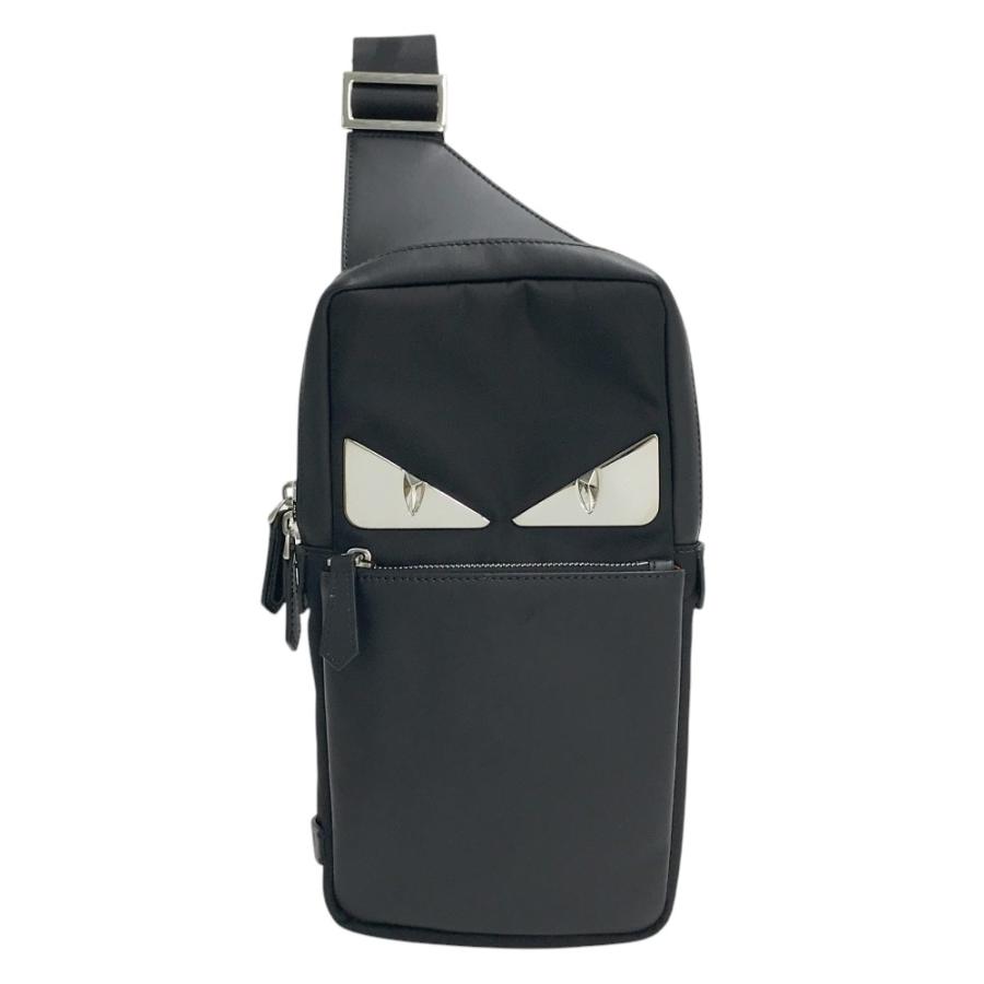 FENDI（フェンディ） 7VZ033 ボディバッグ モンスター ブラック系