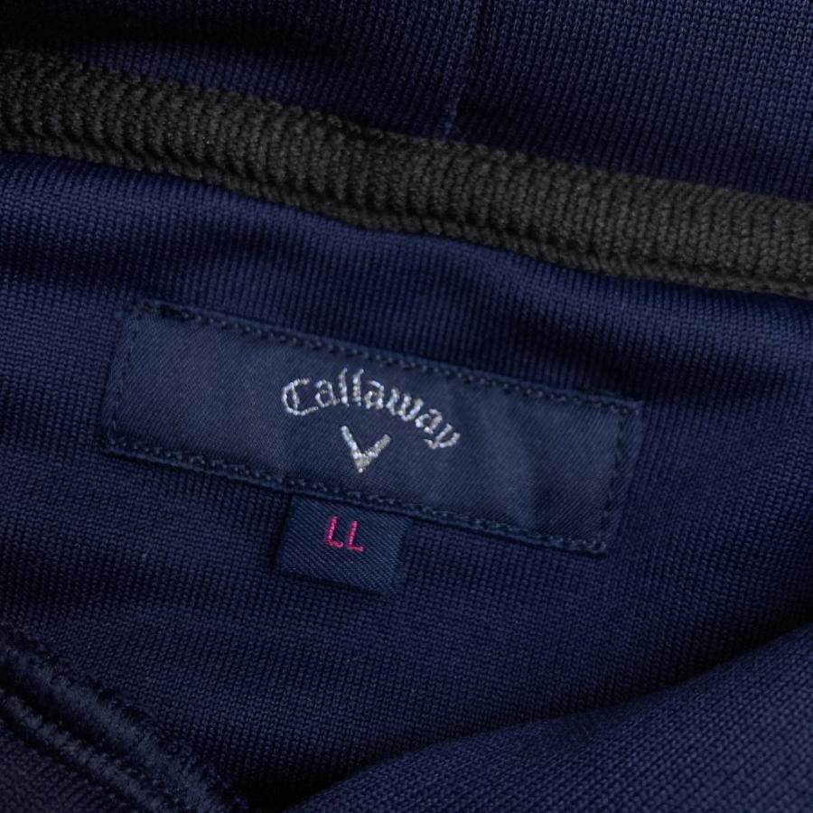 CALLAWAY キャロウェイ 裏起毛 スウェットパーカー ネイビー系 CALLAWAY キャロウェイ 裏起毛 スウェットパーカー ネイビー系