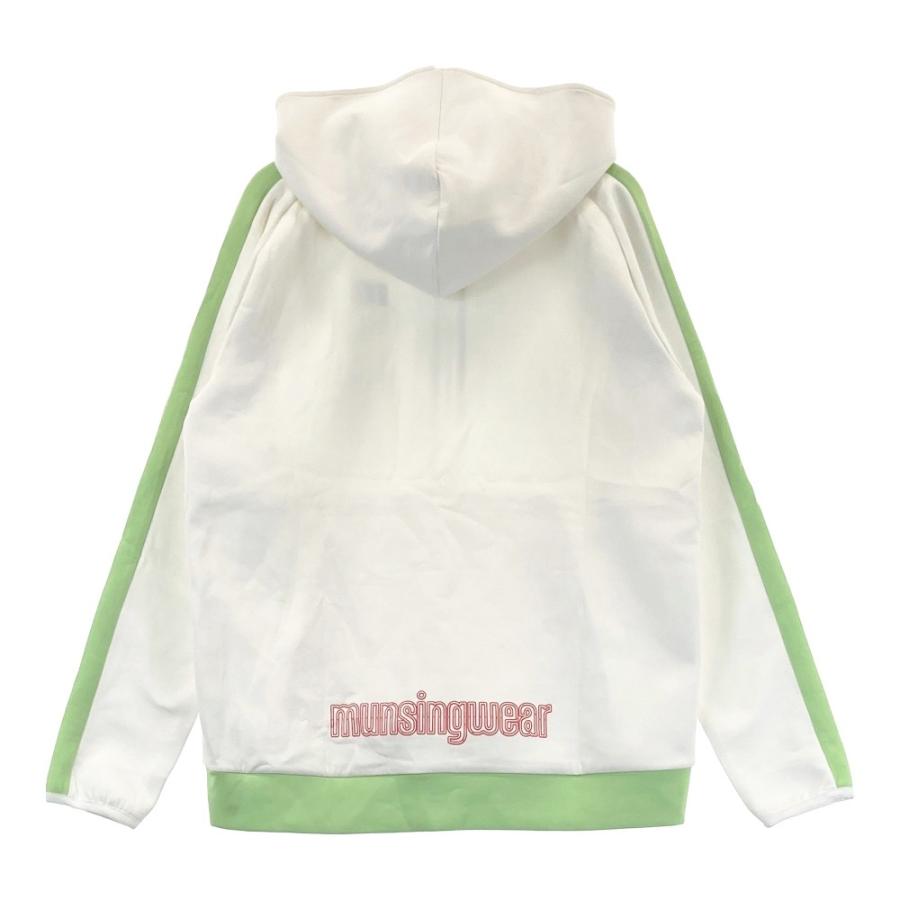MUNSING WEAR マンシングウェア ハーフジップパーカー ホワイト