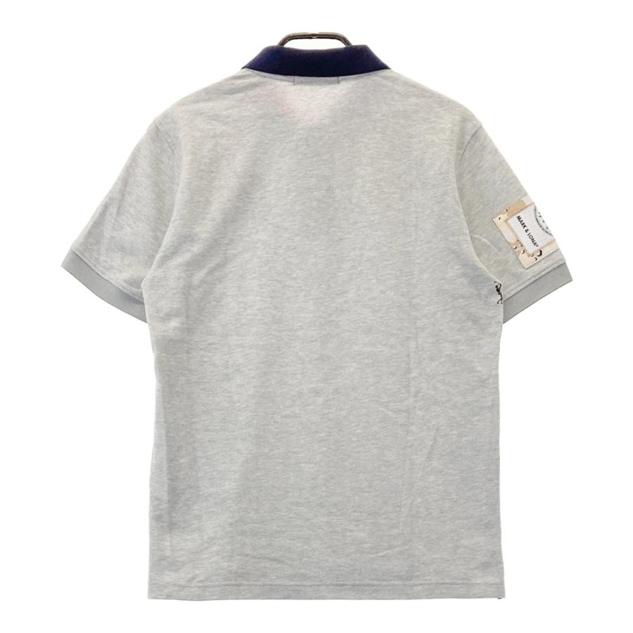 MARK&LONA マークアンドロナ 半袖ポロシャツ グレー系 48 ゴルフ
