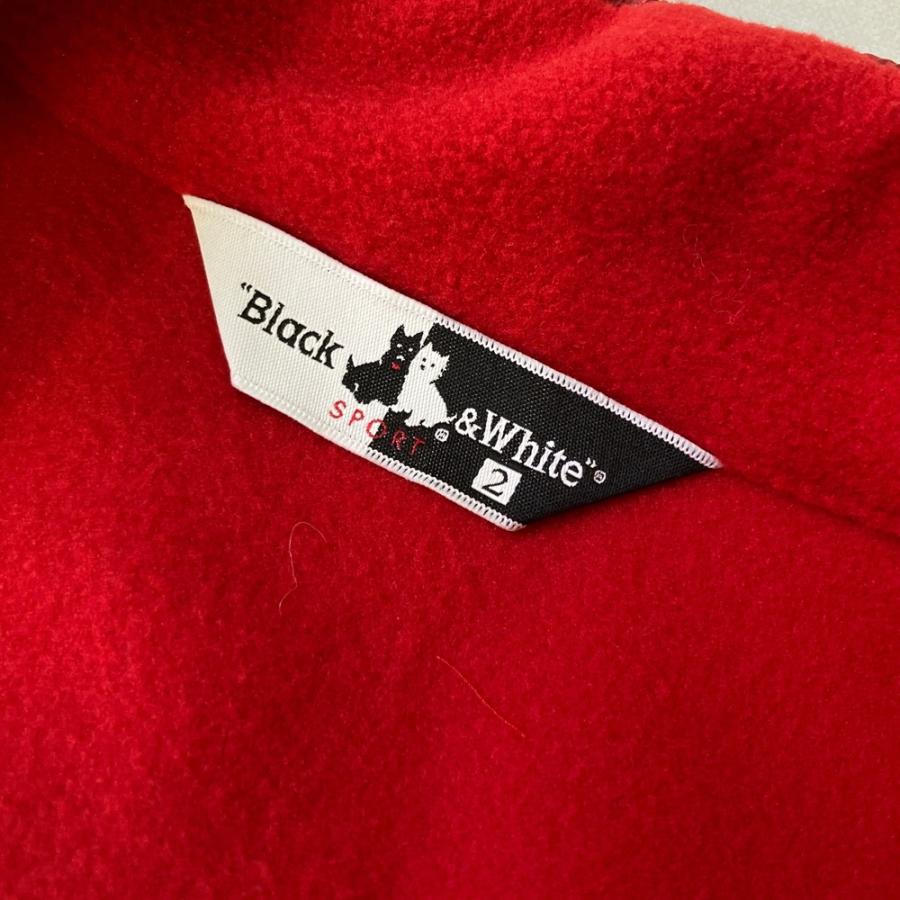 新品】BLACK&WHITE ブラックアンドホワイト ジップワンピース