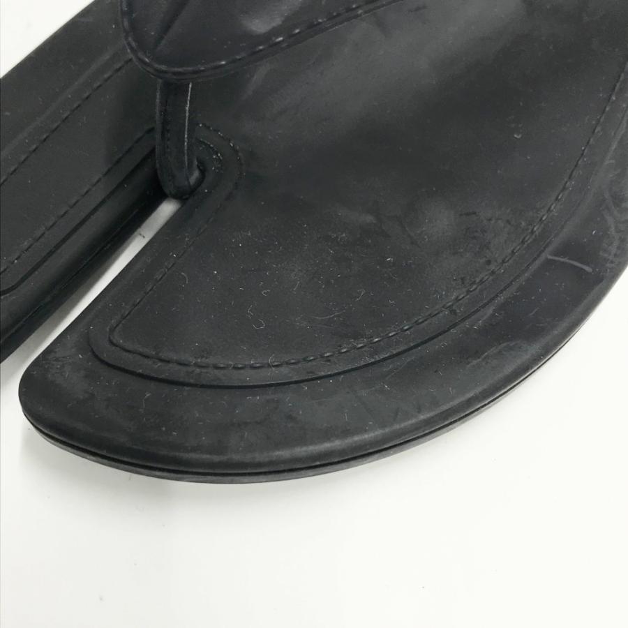 Maison Margiela ブラック トングサンダル　タビ　黒 Maison Margiela MAISON MARGIELA メゾン マルジェラ サンダル