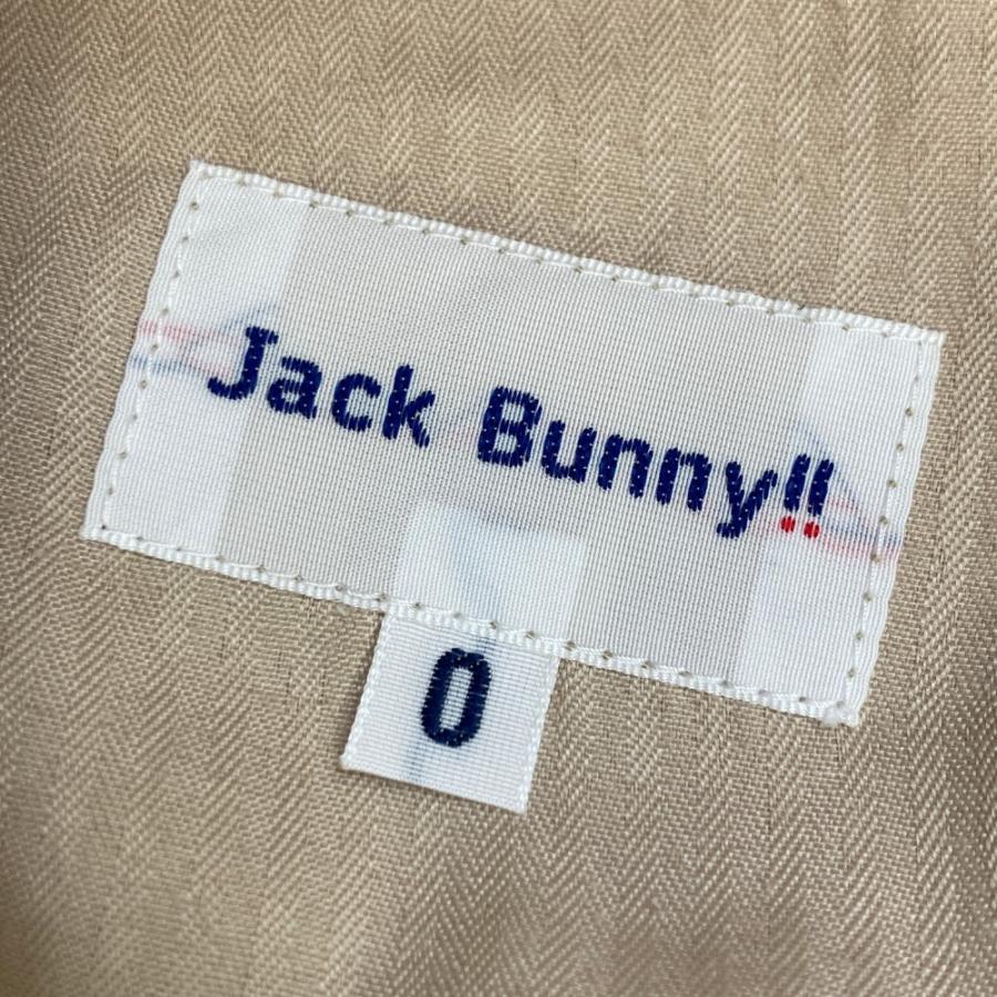 JACK BUNNY ジャックバニー ストレッチパンツ バックロゴ ホワイト系 0
