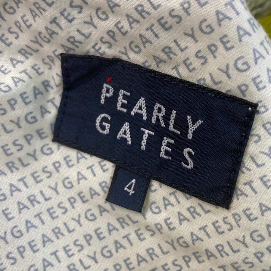PEARLY GATES パーリーゲイツ ロングパンツ イエロー系 4 ゴルフウェア
