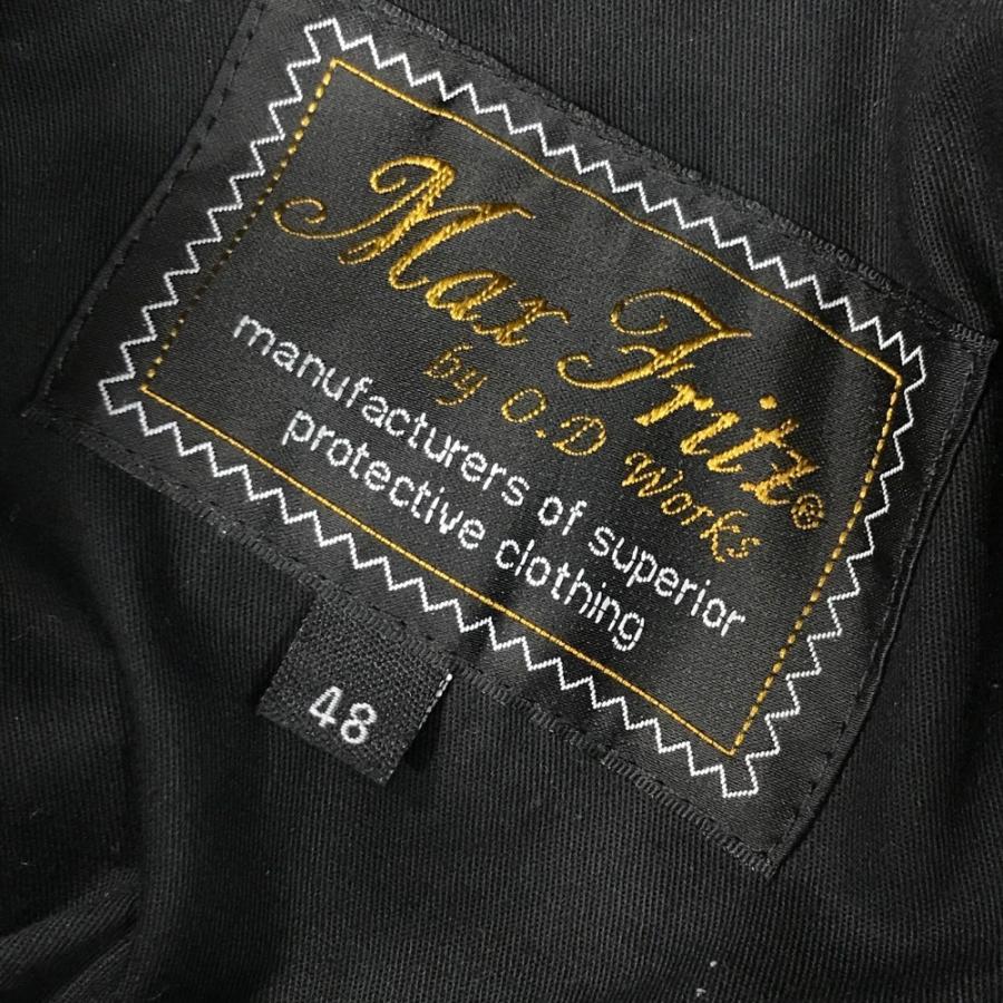 マックスフリッツ Motorimoda ハーフレザーパンツ ブラック系 48 MAX FRITZ マックスフリッツ Motorimoda ハーフレザーパンツ