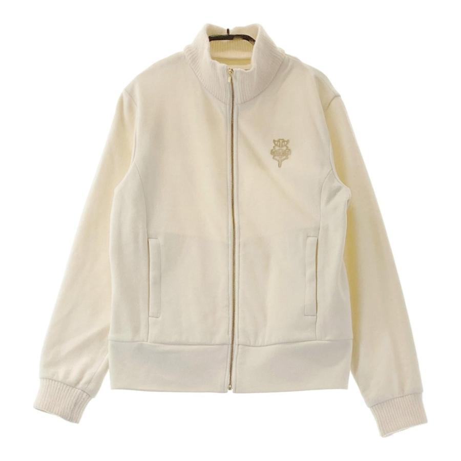 サイズ：M BEAMS GOLF ビームスゴルフ パープルレーベル 微起毛 長袖ジャケット  ホワイト系 [240101422981] ゴルフウェア レディース ストスト BEAMS GOLF ビームスゴルフ パープルレーベル 微起毛 長袖