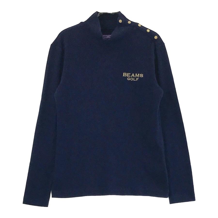 BEAMS GOLF ビームスゴルフ パープルレーベル ハイネック 長袖Tシャツ