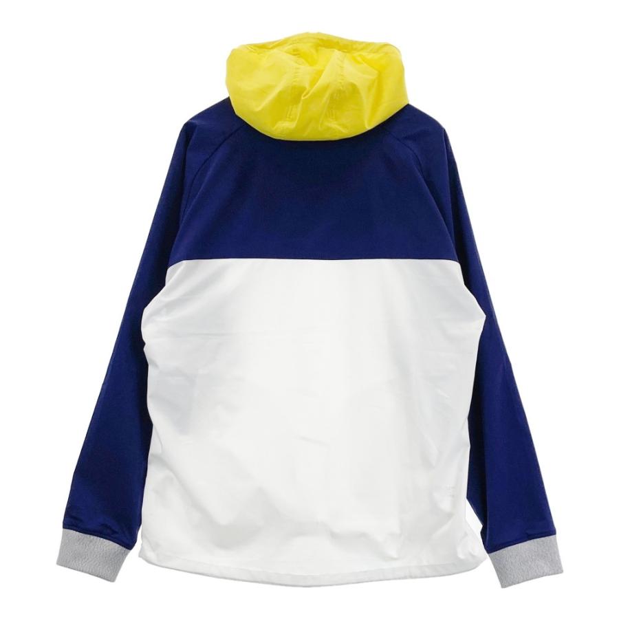 サイズ：LL MUNSING WEAR マンシングウェア  フード付 ハーフジップブルゾン ジャケット  ホワイト系 [240101423102] ゴルフウェア メンズ ストスト MUNSING WEAR マンシングウェア フード付 ハーフジップブルゾン