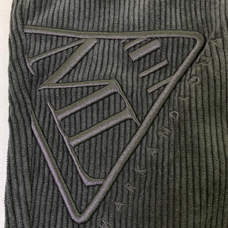 サイズ：44 MARK&amp;LONA マークアンドロナ 2024年モデル コーデュロイ ストレッチパンツ  グレー系 [240101423202] ゴルフウェア メンズ ストスト MARK&LONA マークアンドロナ 2024年モデル コーデュロイ