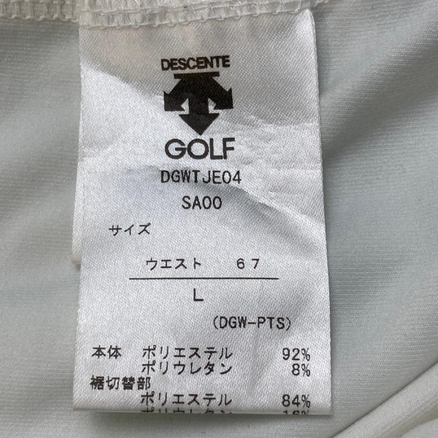 DESCENTE GOLF デサントゴルフ インナー付 ストレッチスカート ブルー