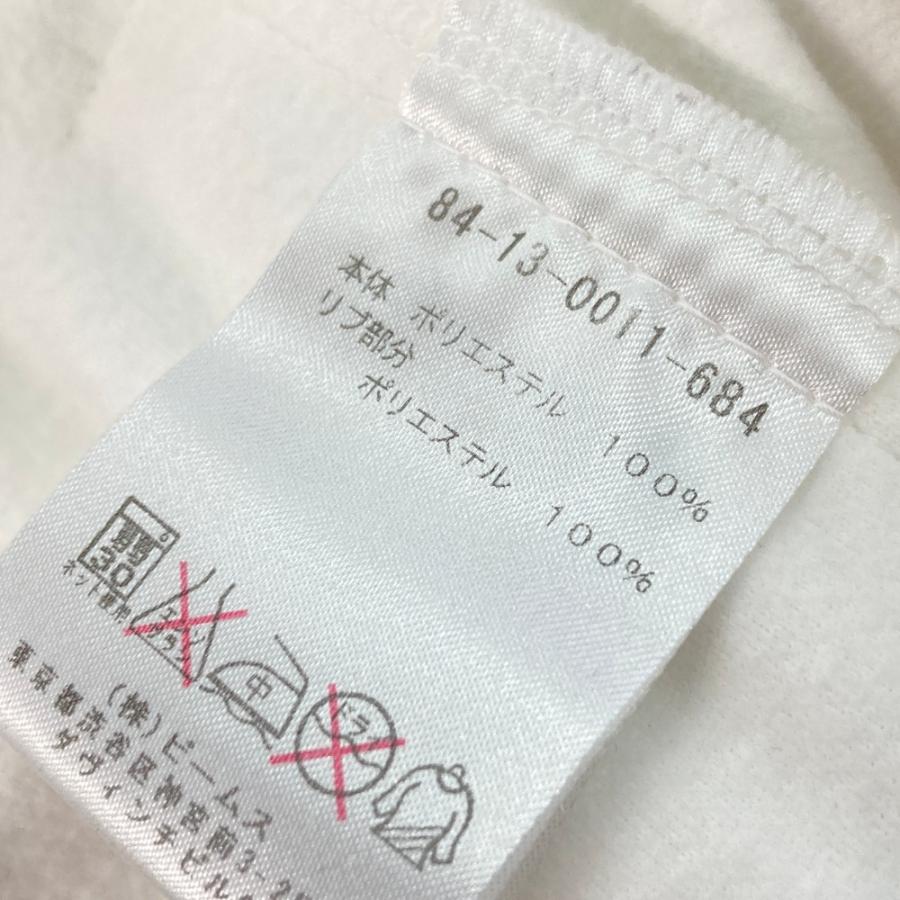 BEAMS GOLF（ビームス ゴルフ） 裏起毛 ジップジャケット ホワイト系 M