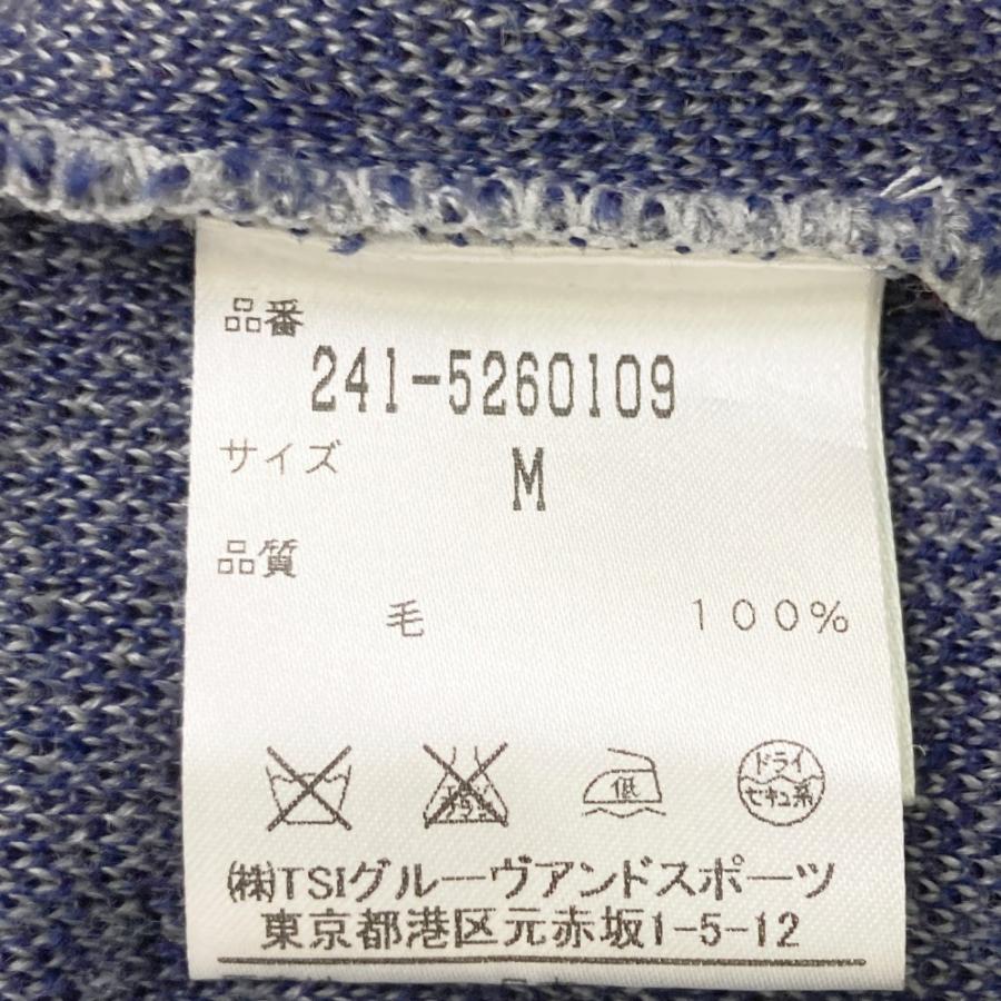 Callaway（キャロウェイ） ニットセーター リボン 総柄 グレー系 M