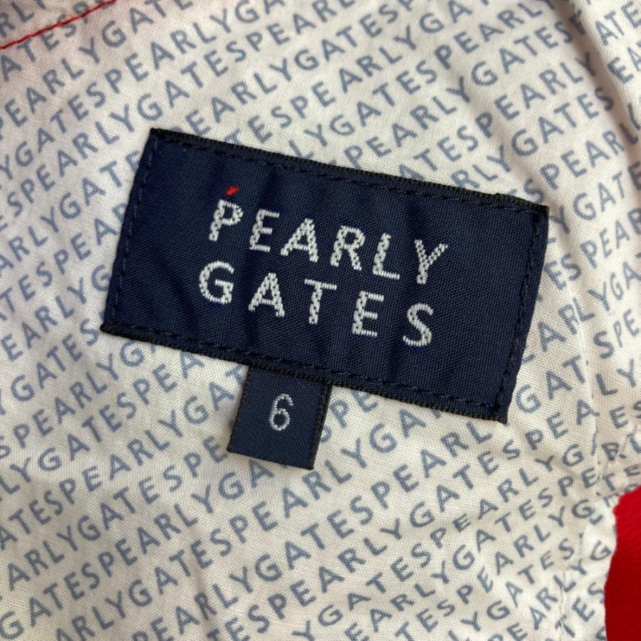 PEARLY GATES（パーリーゲイツ） パンツ レッド系 6 ゴルフウェア