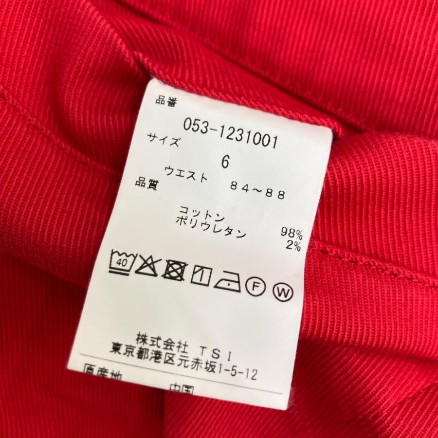 PEARLY GATES パーリーゲイツ パンツ レッド系 6 ゴルフウェア メンズ
