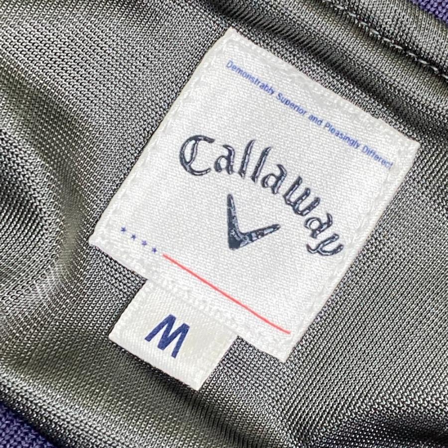 サイズ：M CALLAWAY SELECT キャロウェイ セレクト  蓄熱長袖ブルゾン  ネイビー系 [240101423755] ゴルフウェア メンズ ストスト CALLAWAY SELECT キャロウェイ セレクト 蓄熱長袖ブルゾン ネイビー系