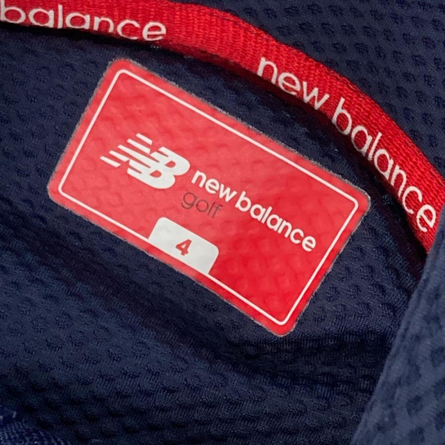 NEW BALANCE GOLF ニューバランス ハーフジップ ブルゾン ネイビー系 4