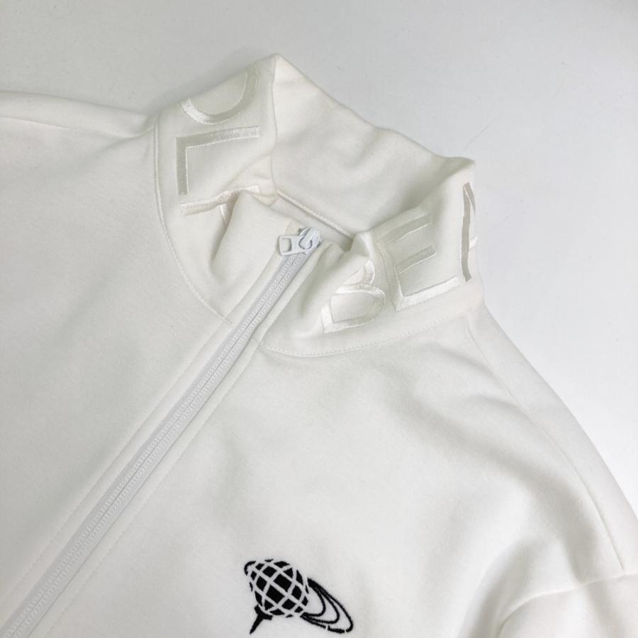 BEAMS GOLF ビームスゴルフ スウェット ジップジャケット ホワイト系 M