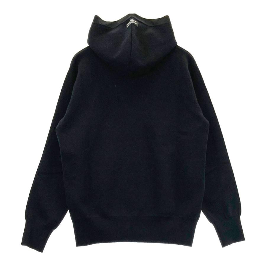 サイズ：4 MASTER BUNNY EDITION マスターバニーエディション  ニットパーカー  ブラック系 [240101424356] ゴルフウェア メンズ ストスト MASTER BUNNY EDITION マスターバニーエディション ニット