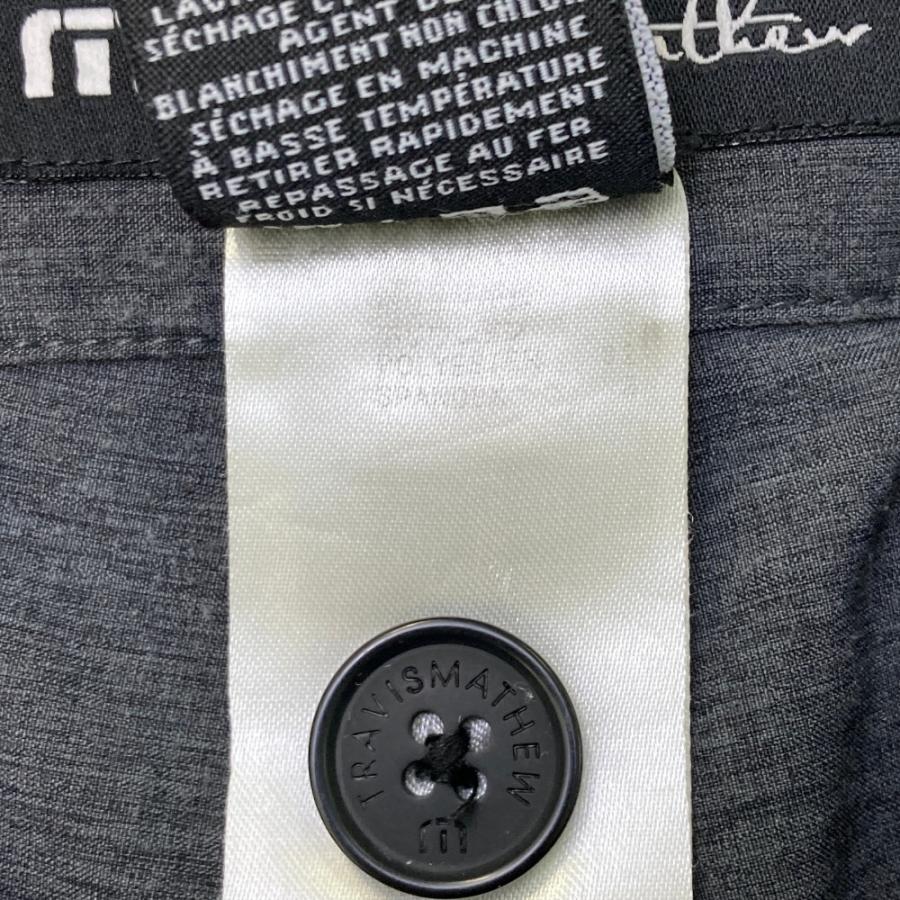サイズ：30 TRAVIS MATHEW トラビスマシュー  ハーフパンツ  グレー系 [240101424540] ゴルフウェア メンズ ストスト TRAVIS MATHEW トラビスマシュー ハーフパンツ グレー系 30