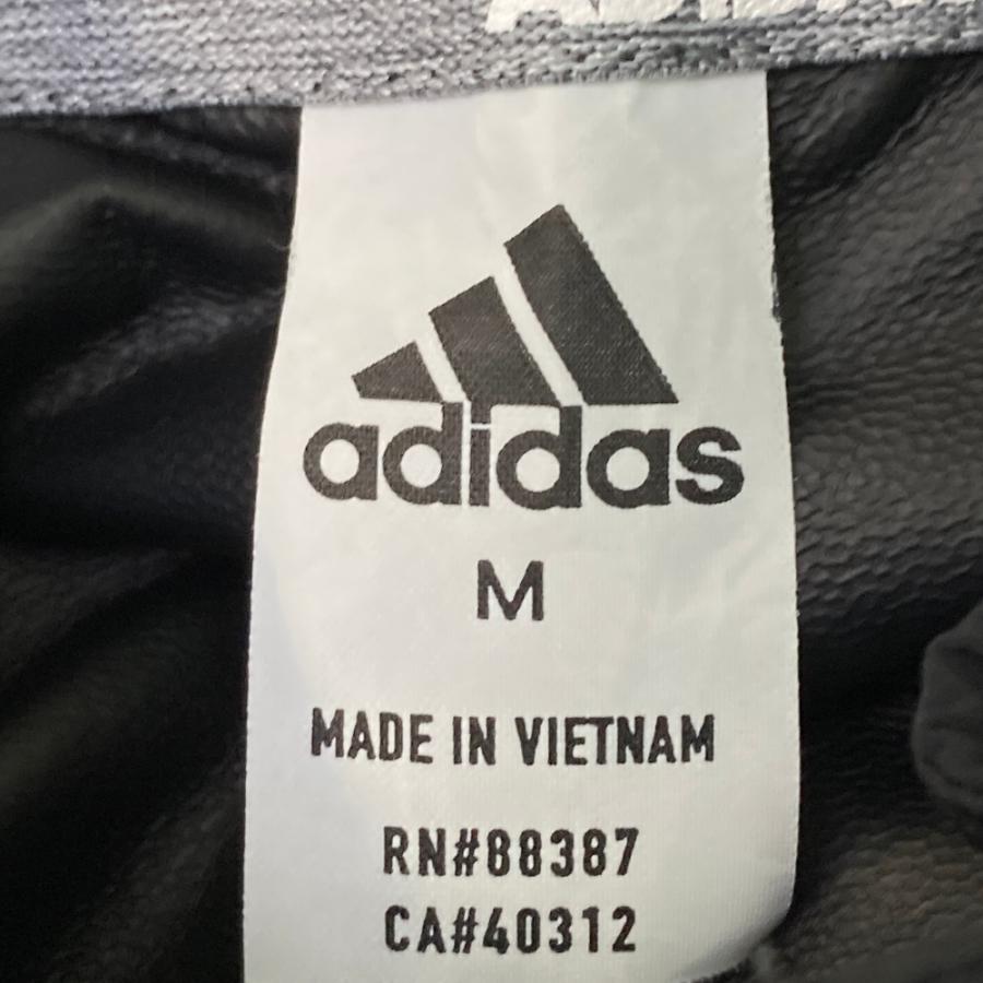  Golf アディダス バックロゴ ジャケット ブラックM 新品 ADIDAS GOLF アディダスゴルフ ジップジャケット ブラック系 M ゴルフ