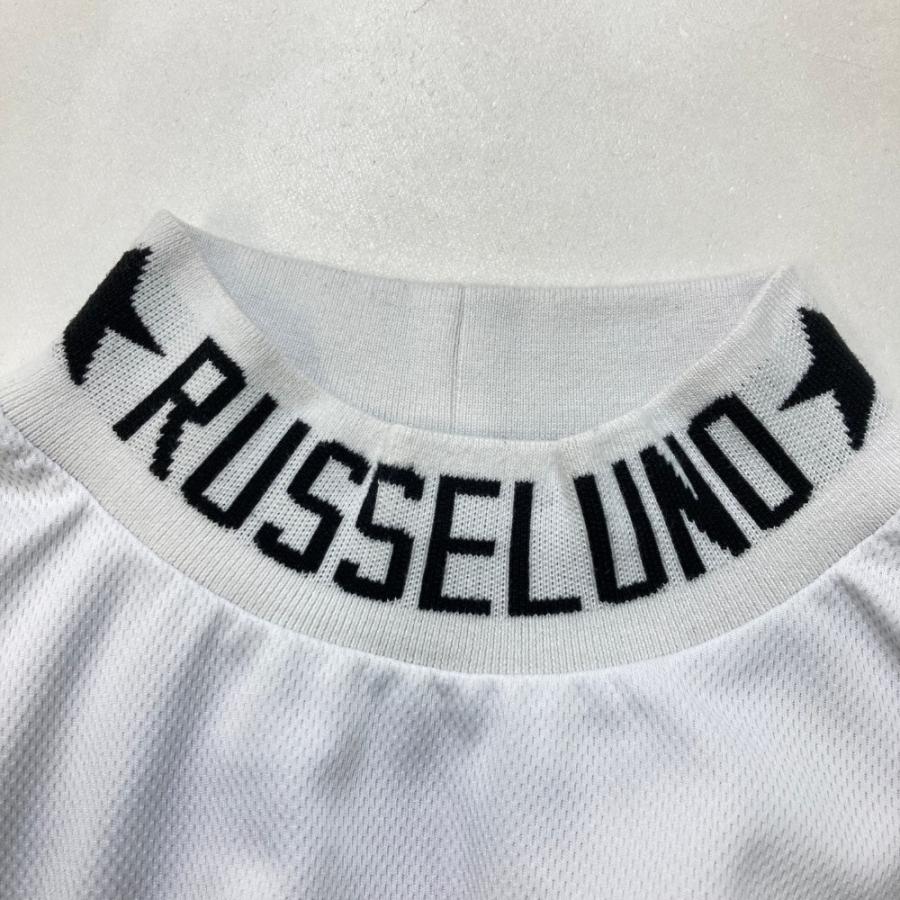 RUSSELUNO ラッセルノ RS-82150 ハイネック長袖Tシャツ ホワイト RUSSELUNO ラッセルノ RS-82150 ハイネック長袖Tシャツ ホワイト