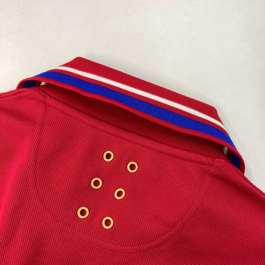 RUSSELUNO ラッセルノ 襟付 半袖Tシャツ レッド系 5 ゴルフ RUSSELUNO ラッセルノ 襟付 半袖Tシャツ レッド系 5 ゴルフ