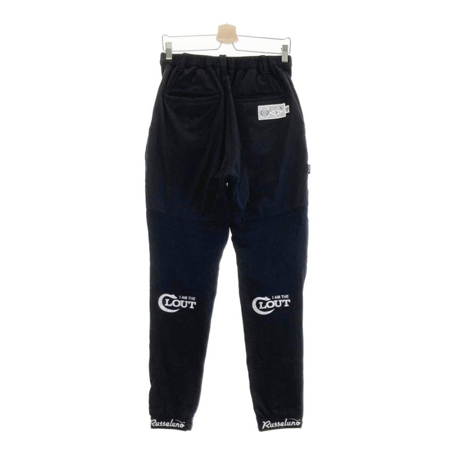 サイズ：5 RUSSELUNO ラッセルノ RS-2140703 ジョガーパンツ 裏起毛 マスクルチャ  ブラック系 [240101424807] ゴルフウェア メンズ ストスト RUSSELUNO ラッセルノ RS-2140703 ジョガーパンツ 裏起毛