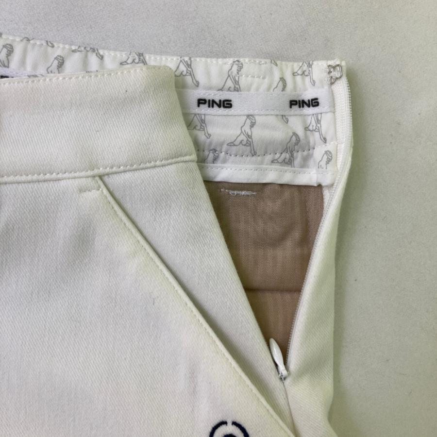 PING（ピン） 【新品】PING ストレッチスカート ホワイト系 L ゴルフ