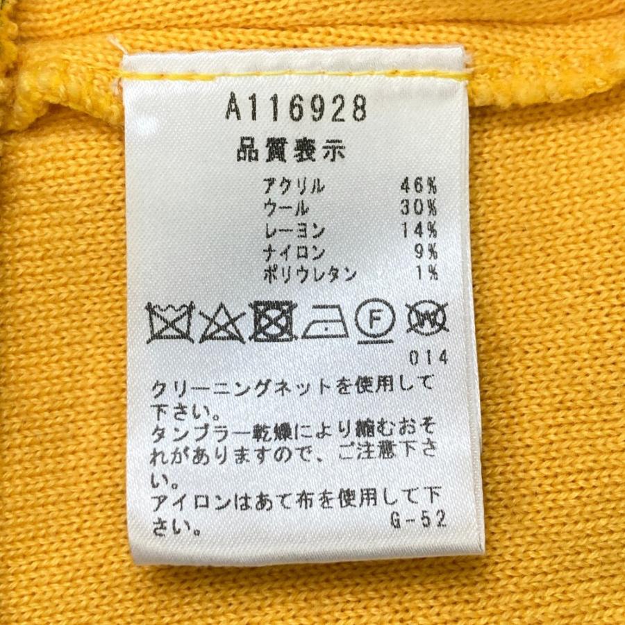 ARCHIVIO アルチビオ  ニットスカート  イエロー系 36 ゴルフウェア レディースの画像