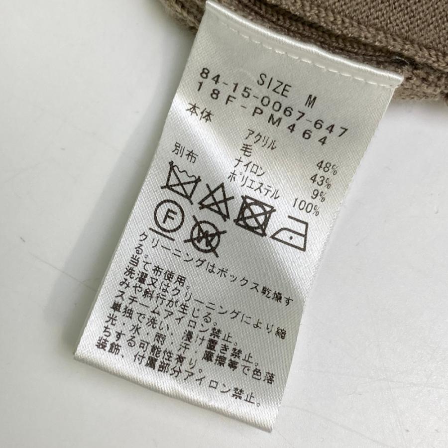 BEAMS GOLF ビームスゴルフ ウール混 ニット ジップジャケット