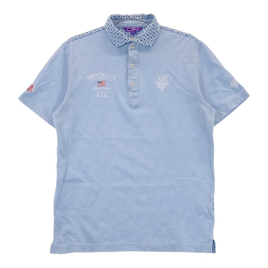 BEAMS GOLF（ビームス ゴルフ） 半袖ポロシャツ ブルー系 M ゴルフ