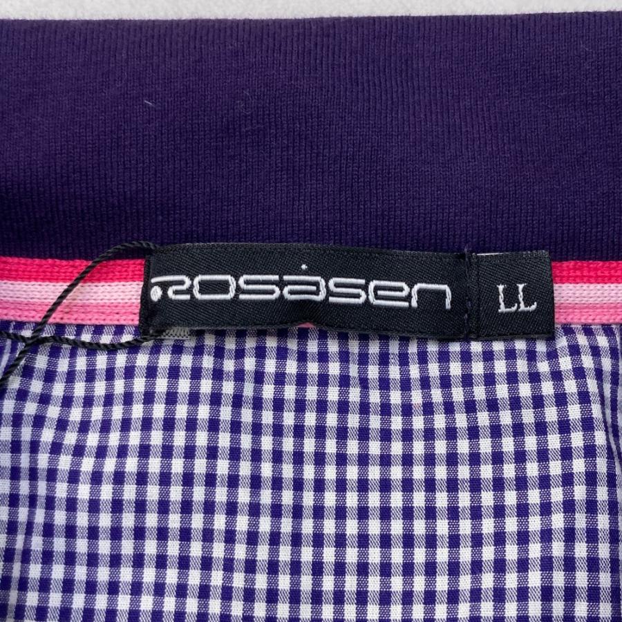 Rosasen（ロサーセン） 【新品】ROSASEN 長袖ポロシャツ ワッペン