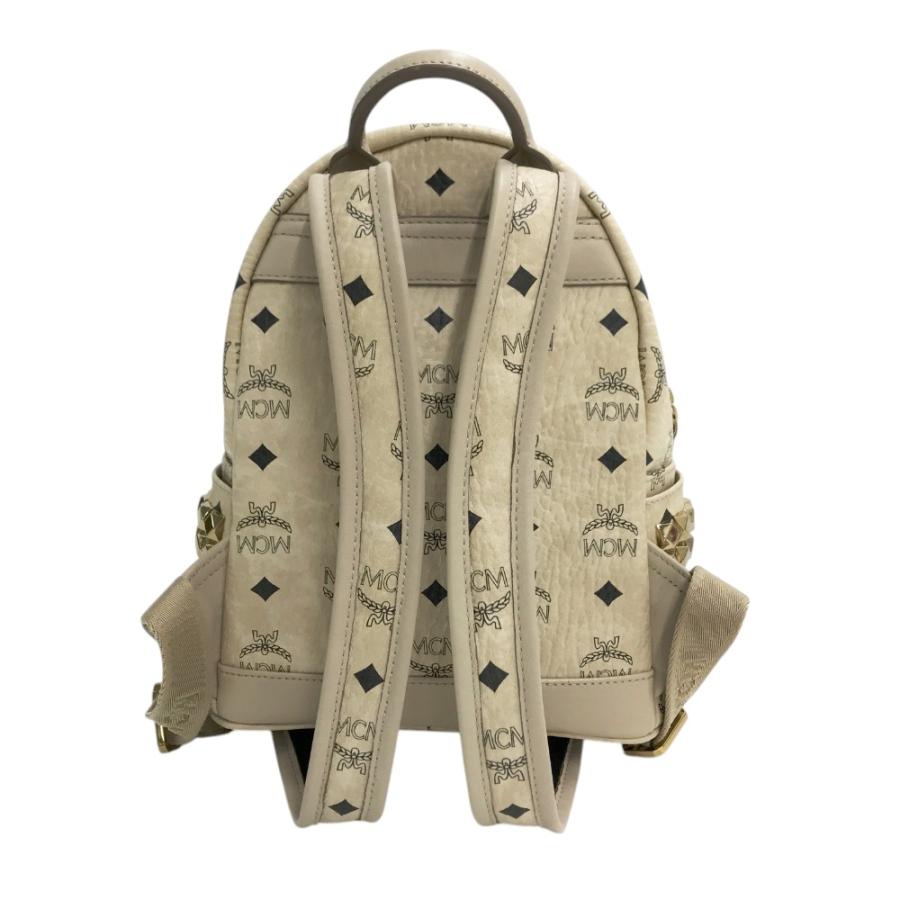 □新品同様□ MCM エムシーエム モノグラム ヴィセトス柄 レザー 
