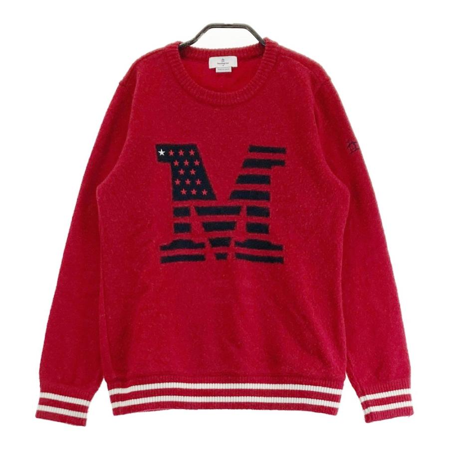 MUNSING WEAR マンシングウェア MGWOJL04 ニットセーター レッド MUNSING WEAR マンシングウェア MGWOJL04 ニットセーター レッド