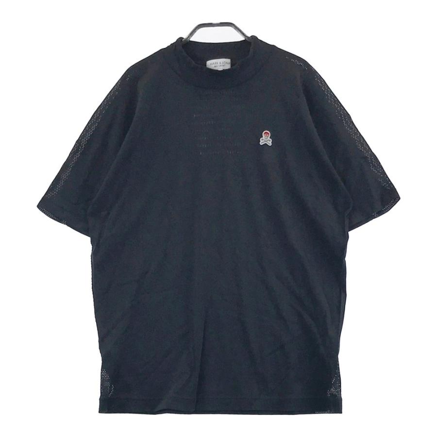 超美品 マークアンドロナモックネックtシャツ L ブラック サイズ