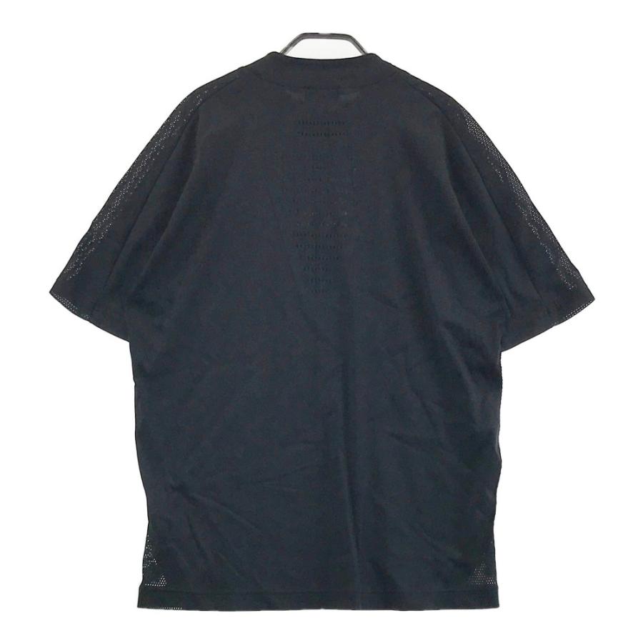 MARK&LONA マークアンドロナ モックネック半袖Tシャツ ブラック