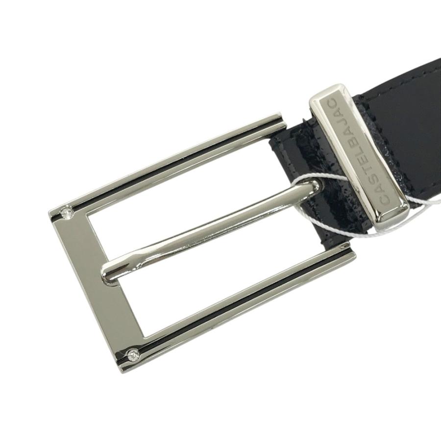 【未開封、未使用新品】CASTELBAJAC スポーツベルト size40 新品】CASTELBAJAC カステルバジャック ベルト スタッズ ブラック系 40