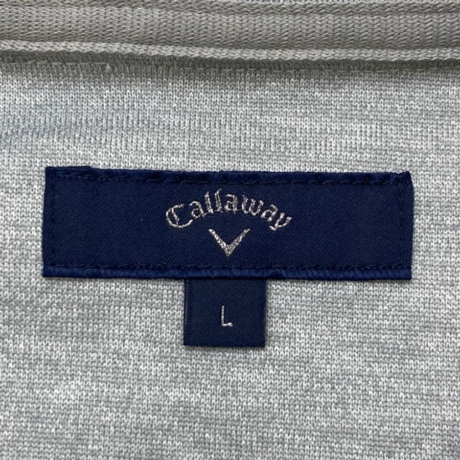 Callaway（キャロウェイ） 長袖ジップジャケット 刺繍 グレー系 L